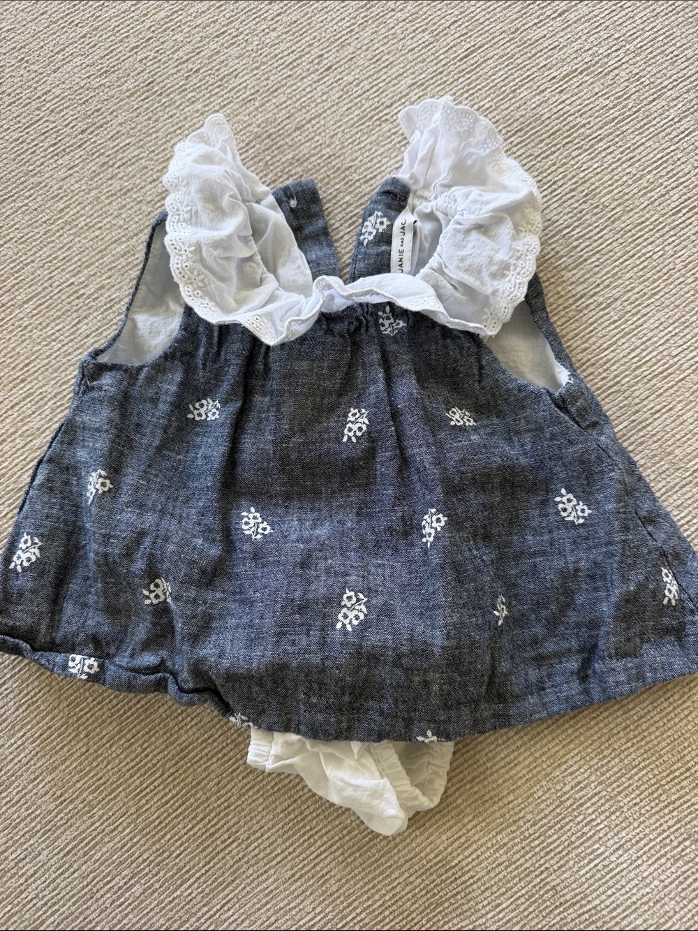 Janie and Jack Baby Girl Dress with bloomers